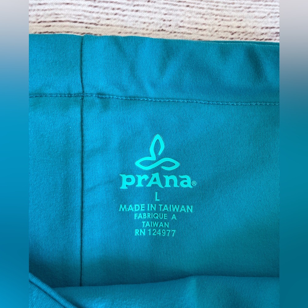 Prana Solana Convertible Dress - L - Teal blue green halter - Picture 6 of 9